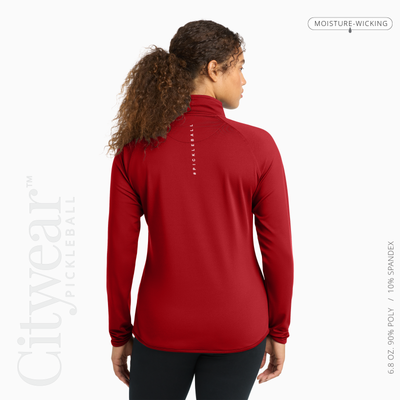 Women's Stretch Quarter-Zip Pullover-GVL