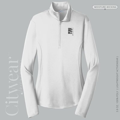 Women's Quarter-Zip Pullover-GVL