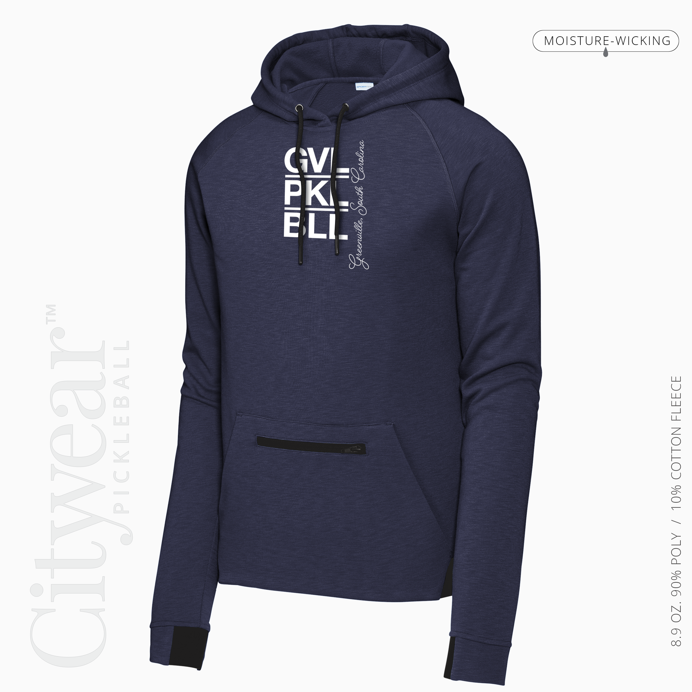 Men's Strive Hooded Pullover-GVL