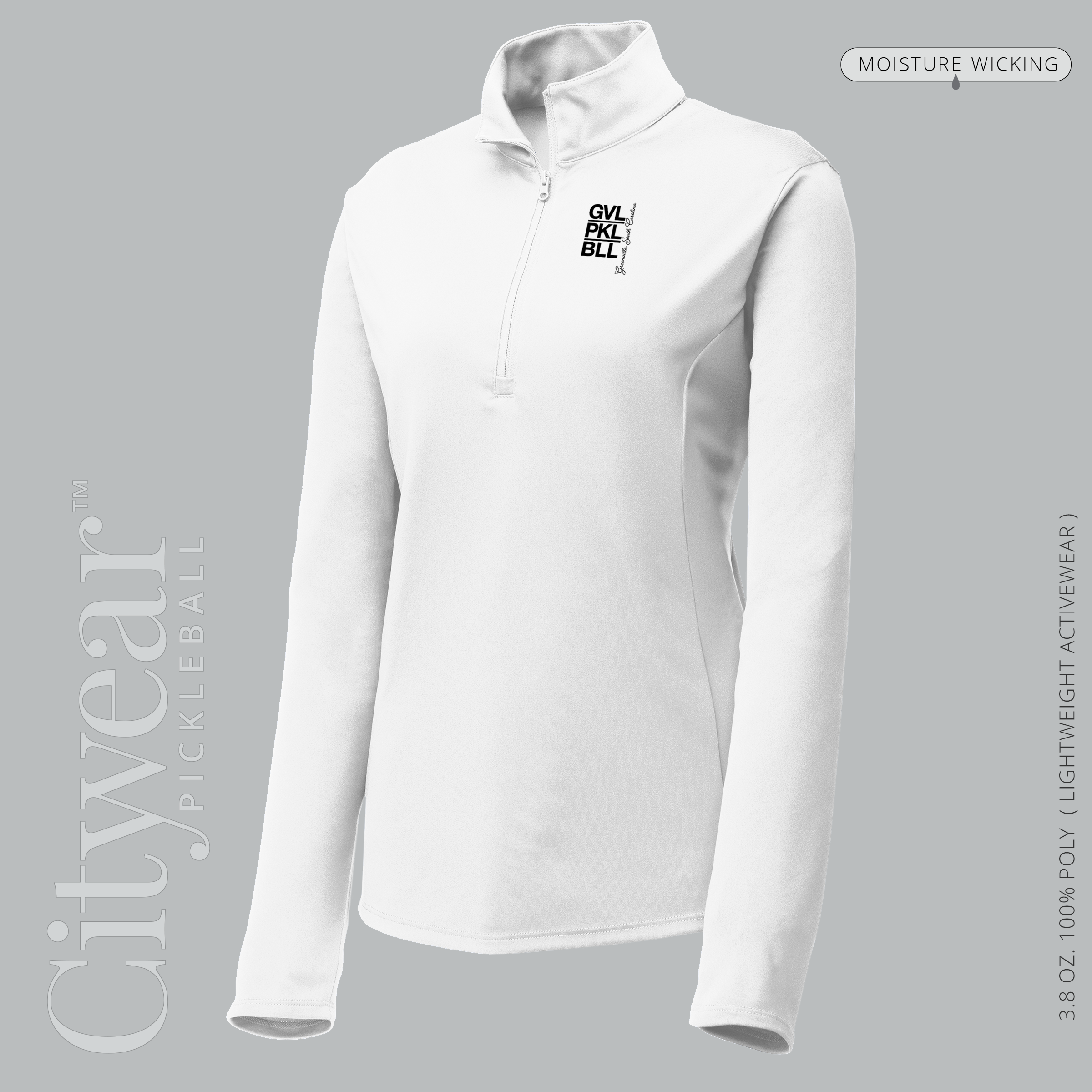 Women's Quarter-Zip Pullover-GVL