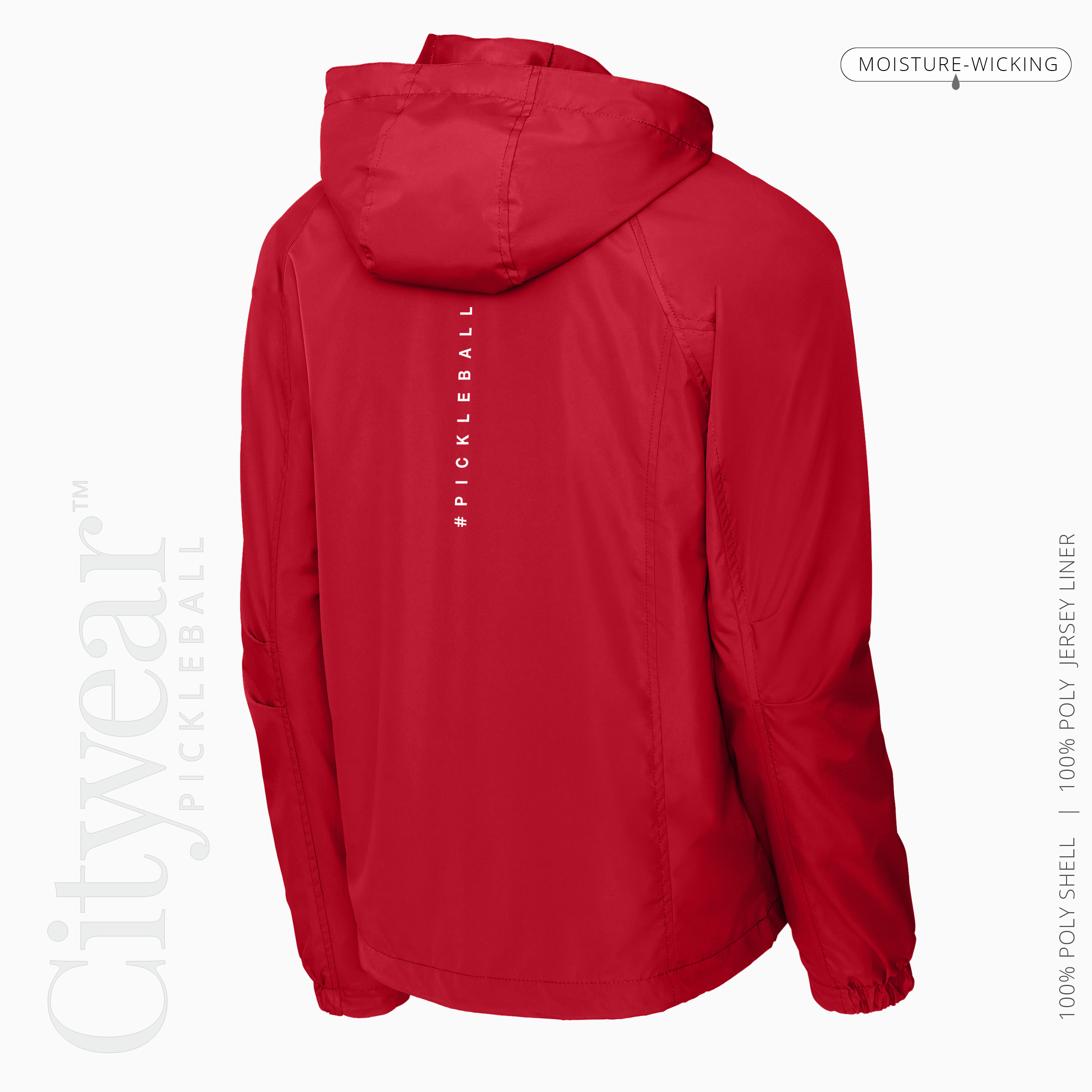 Men's Hooded Raglan Jacket-GVL