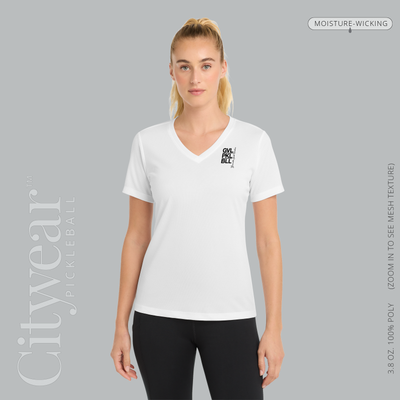 Women’s V-Neck T-Shirt-GVL
