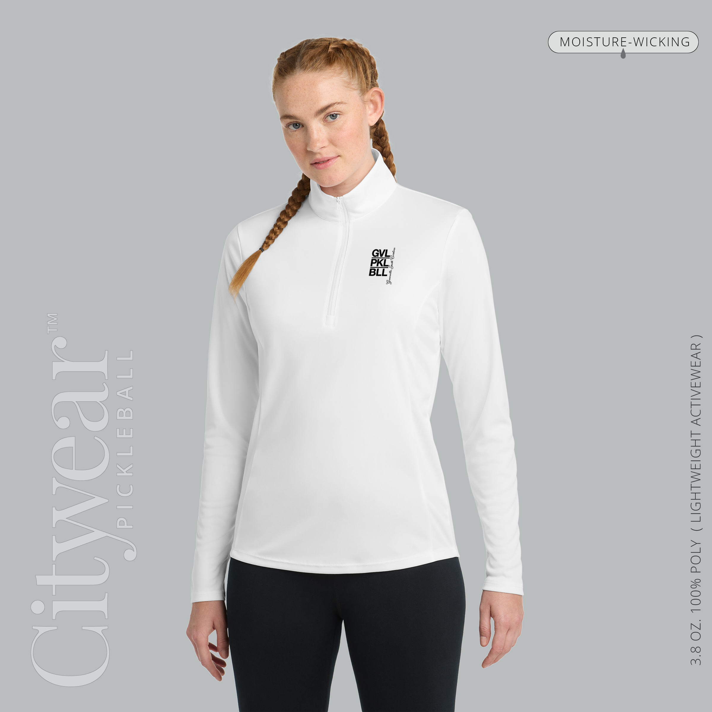 Women's Quarter-Zip Pullover-GVL