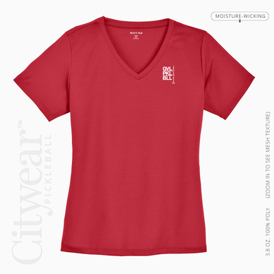 Women’s V-Neck T-Shirt-GVL