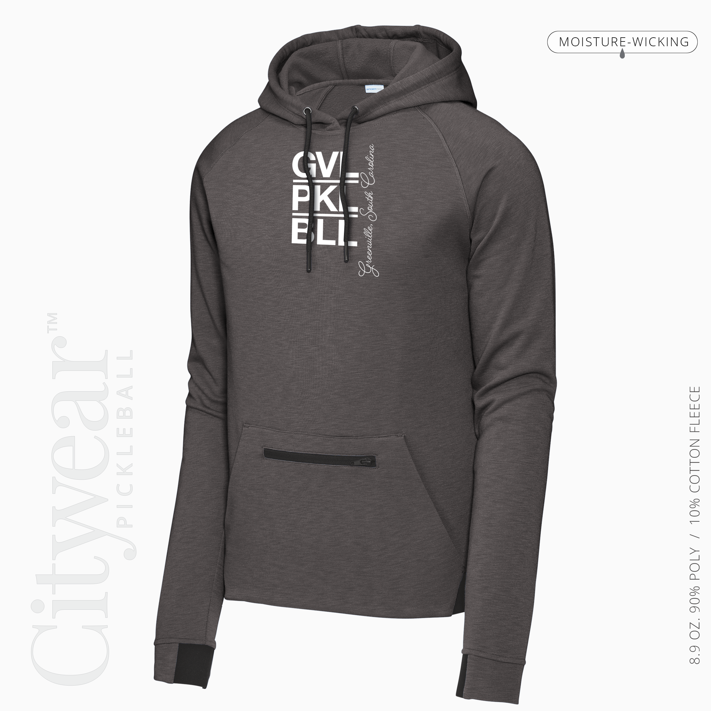 Men's Strive Hooded Pullover-GVL