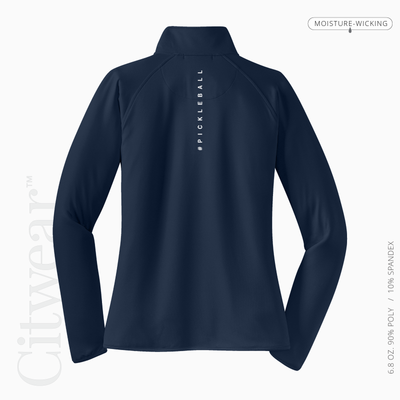 Women's Stretch Quarter-Zip Pullover-GVL