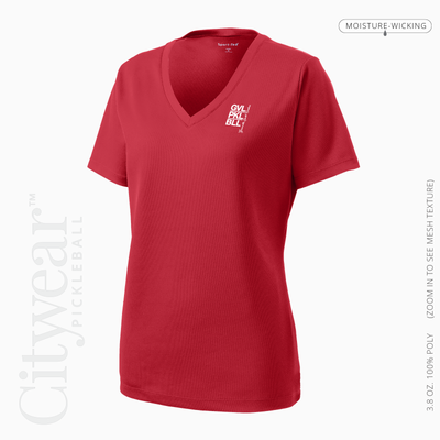 Women’s V-Neck T-Shirt-GVL