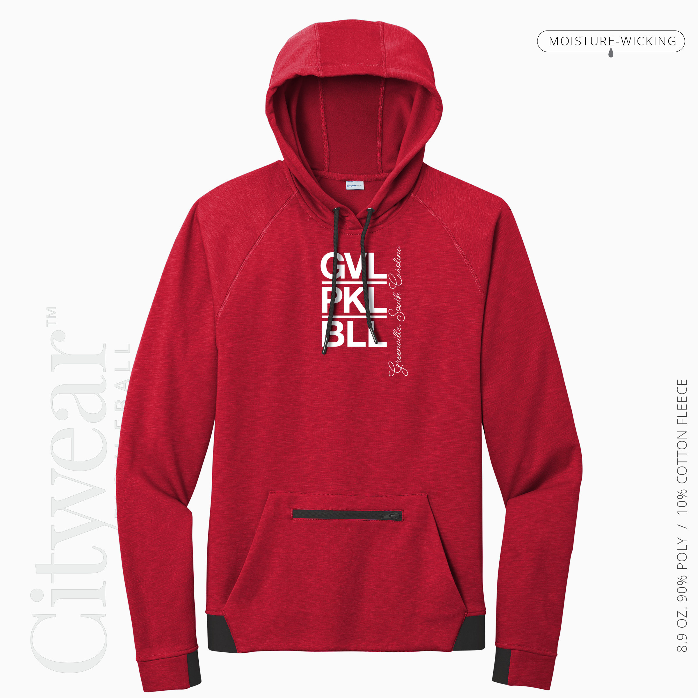 Men's Strive Hooded Pullover-GVL