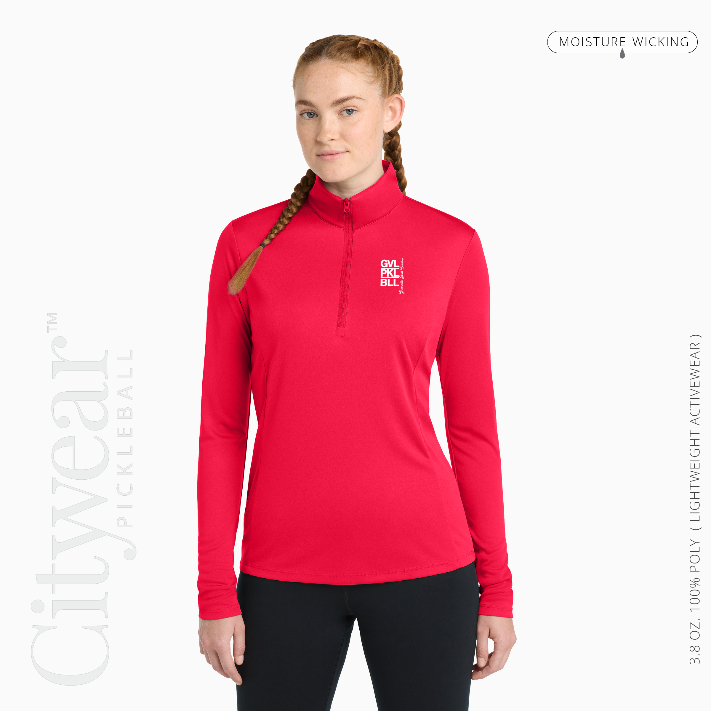 Women's Quarter-Zip Pullover-GVL
