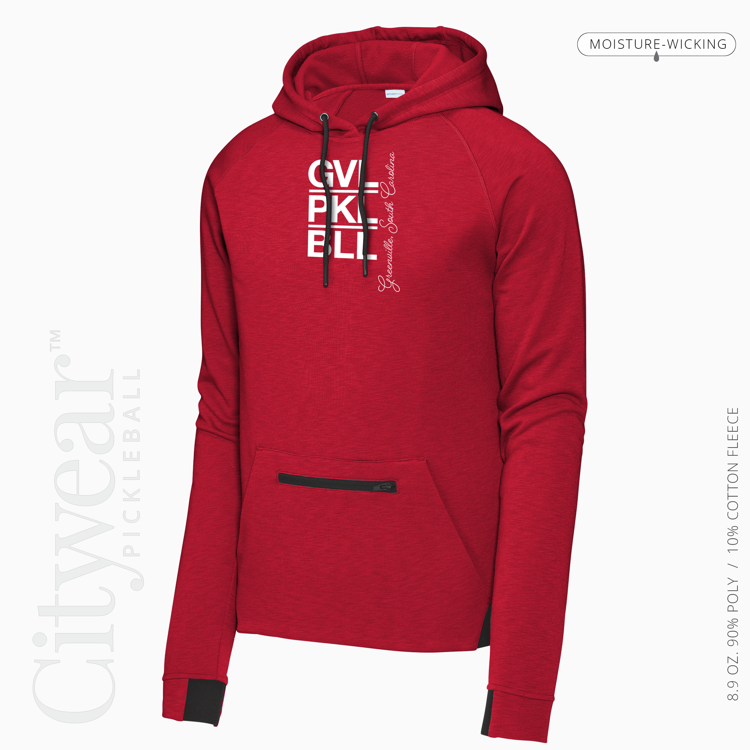 Men's Strive Hooded Pullover-GVL