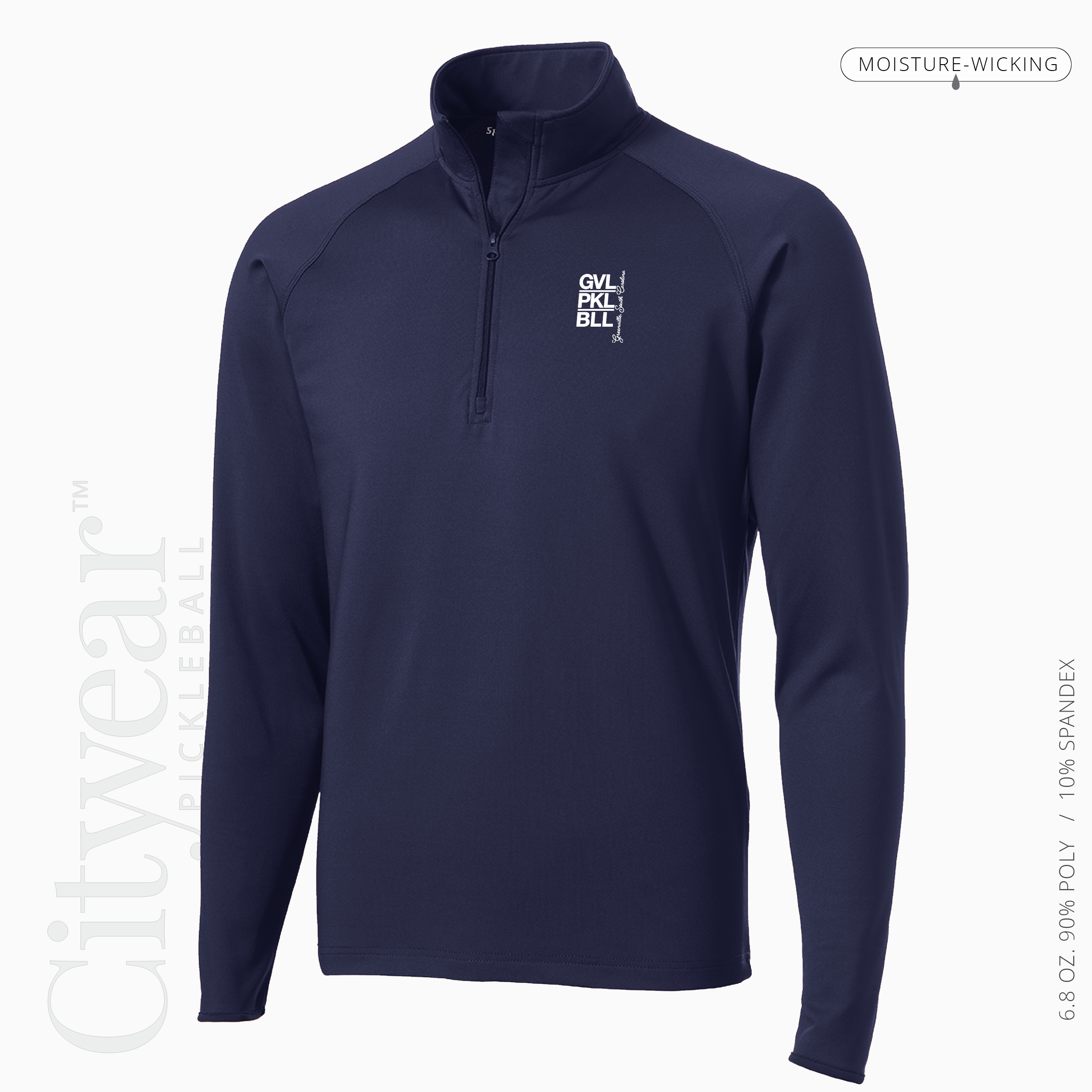 Men's Stretch Quarter-Zip Pullover-GVL