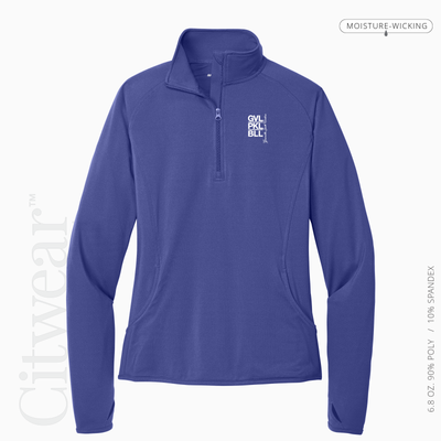 Women's Stretch Quarter-Zip Pullover-GVL