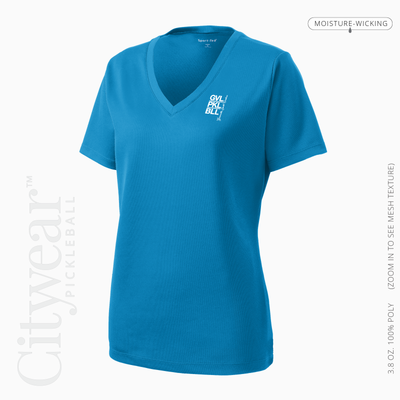 Women’s V-Neck T-Shirt-GVL