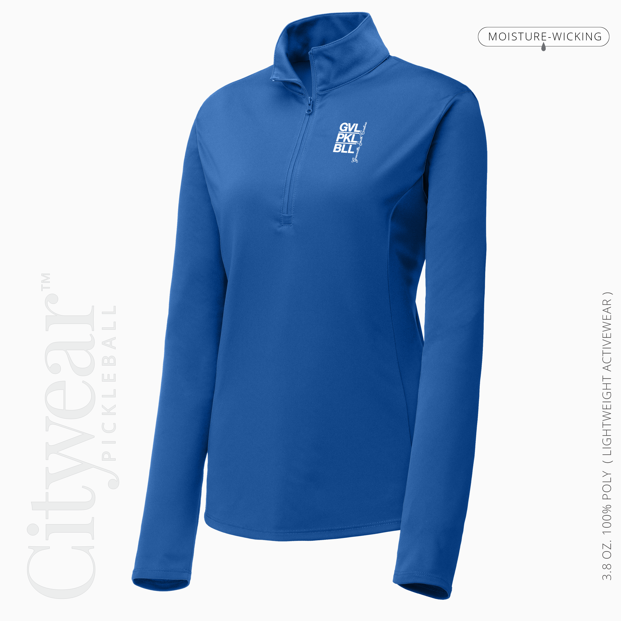 Women's Quarter-Zip Pullover-GVL