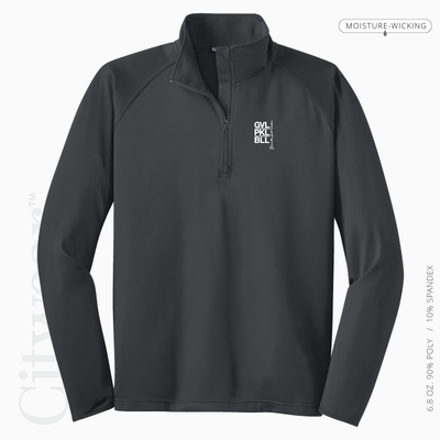 Men's Stretch Quarter-Zip Pullover-GVL