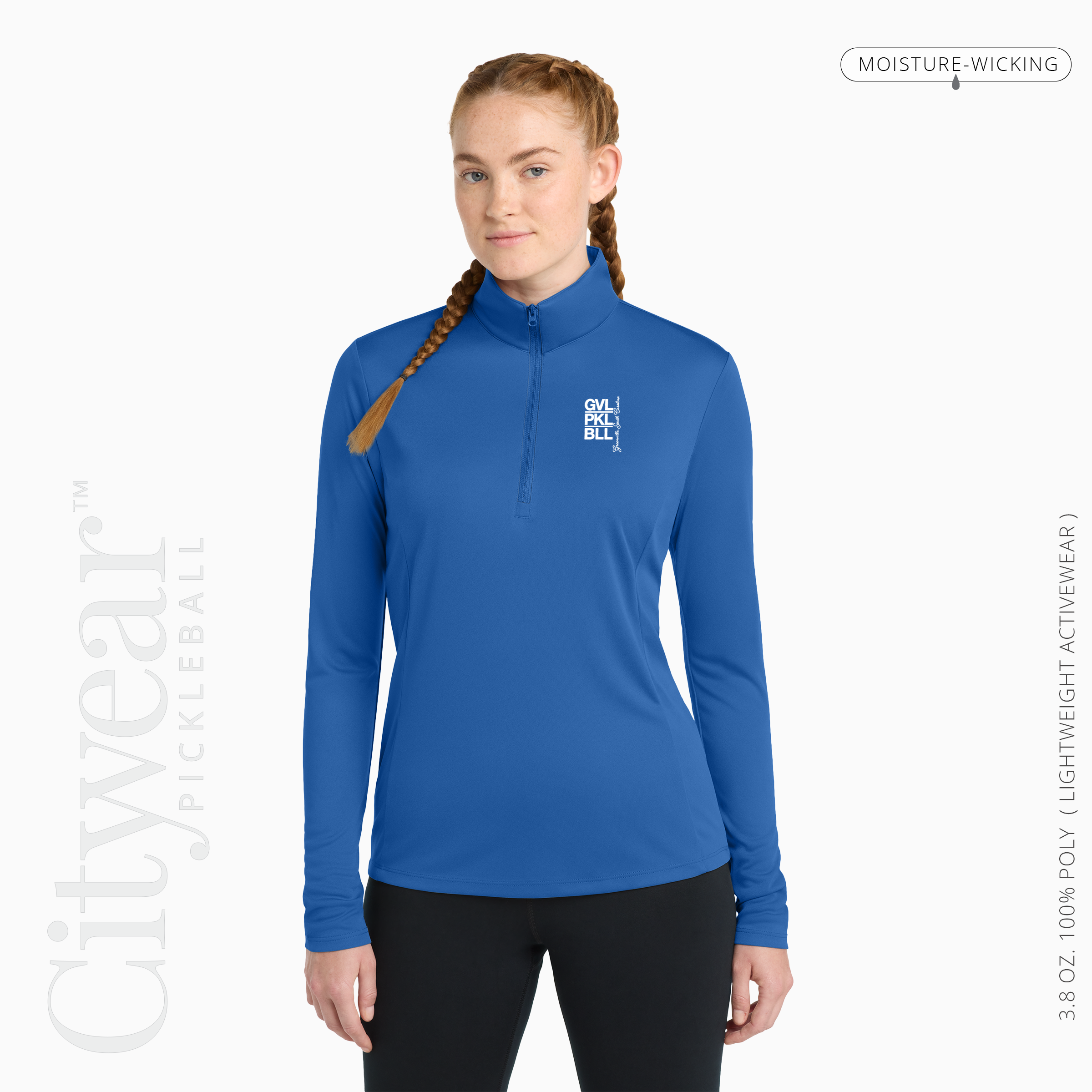 Women's Quarter-Zip Pullover-GVL