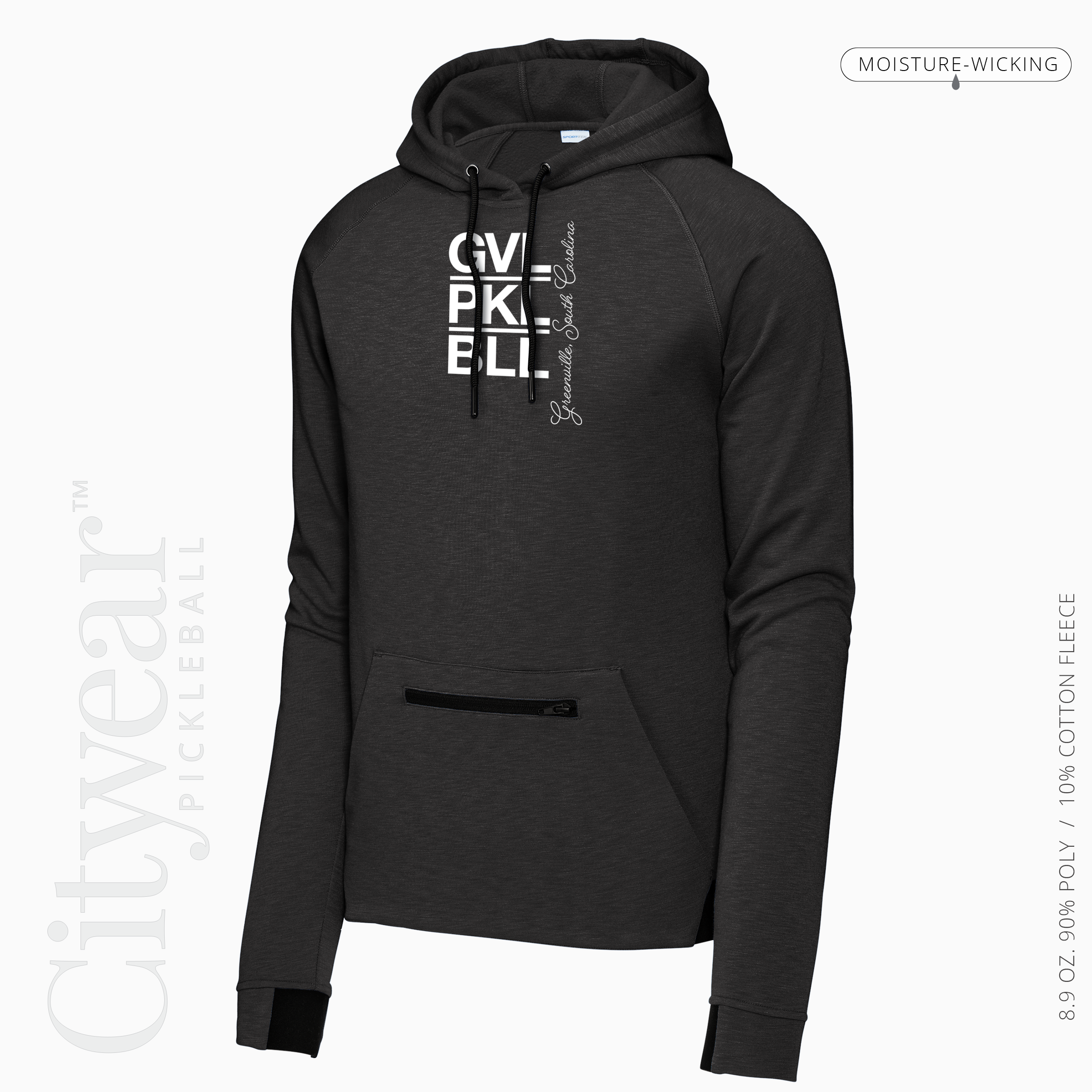 Men's Strive Hooded Pullover-GVL