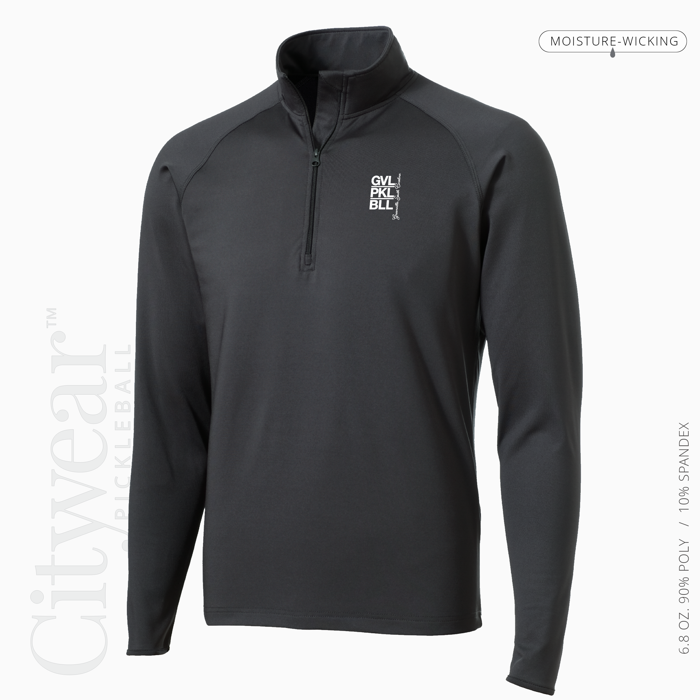 Men's Stretch Quarter-Zip Pullover-GVL