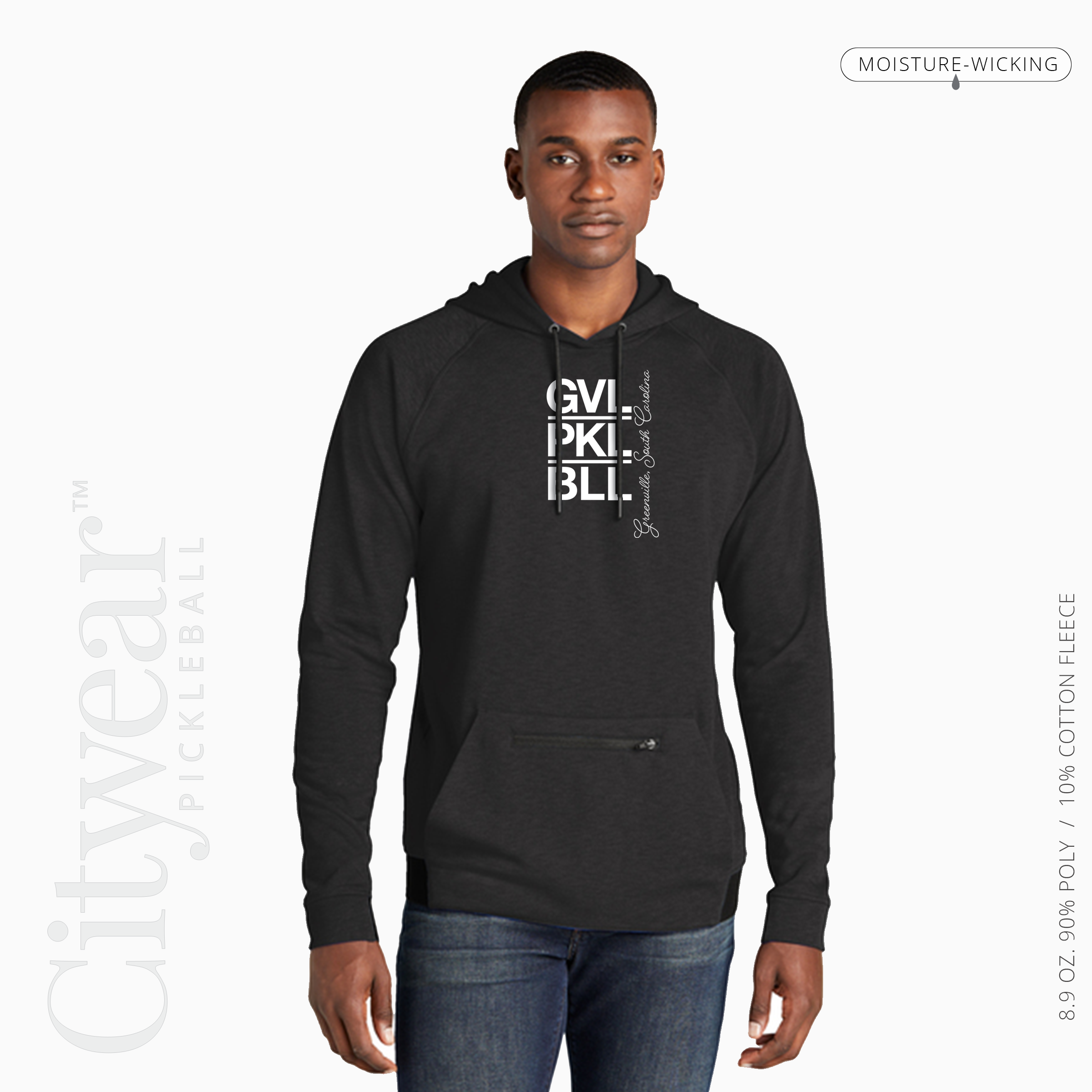 Men's Strive Hooded Pullover-GVL