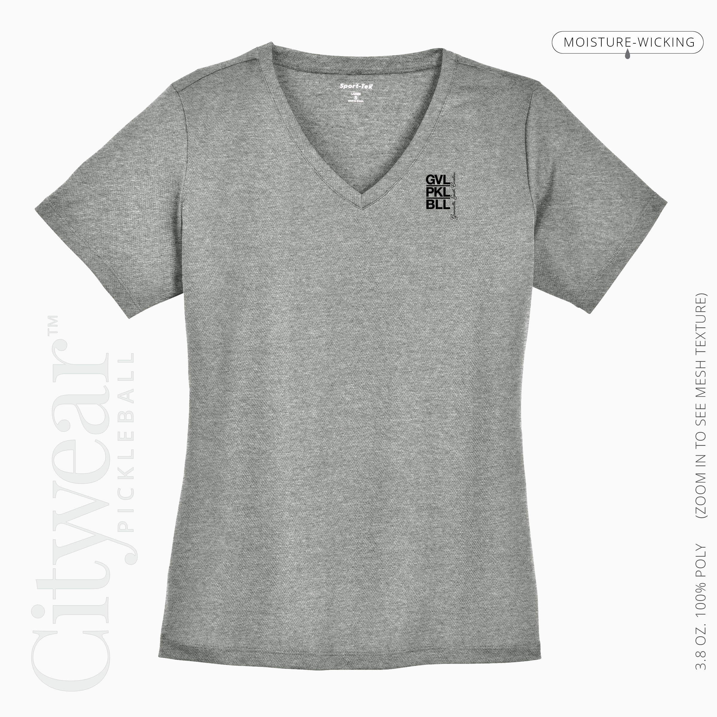 Women’s V-Neck T-Shirt-GVL