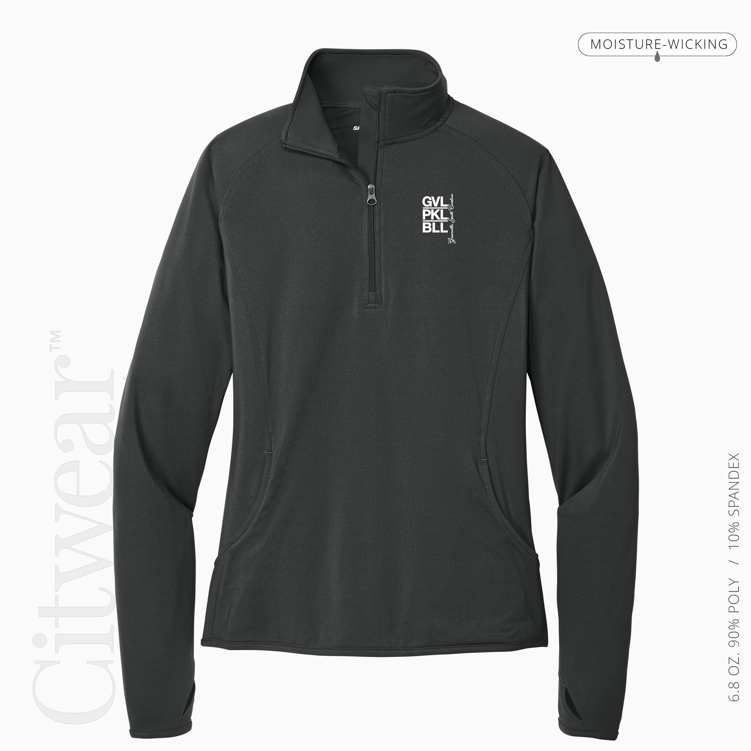 Women's Stretch Quarter-Zip Pullover-GVL