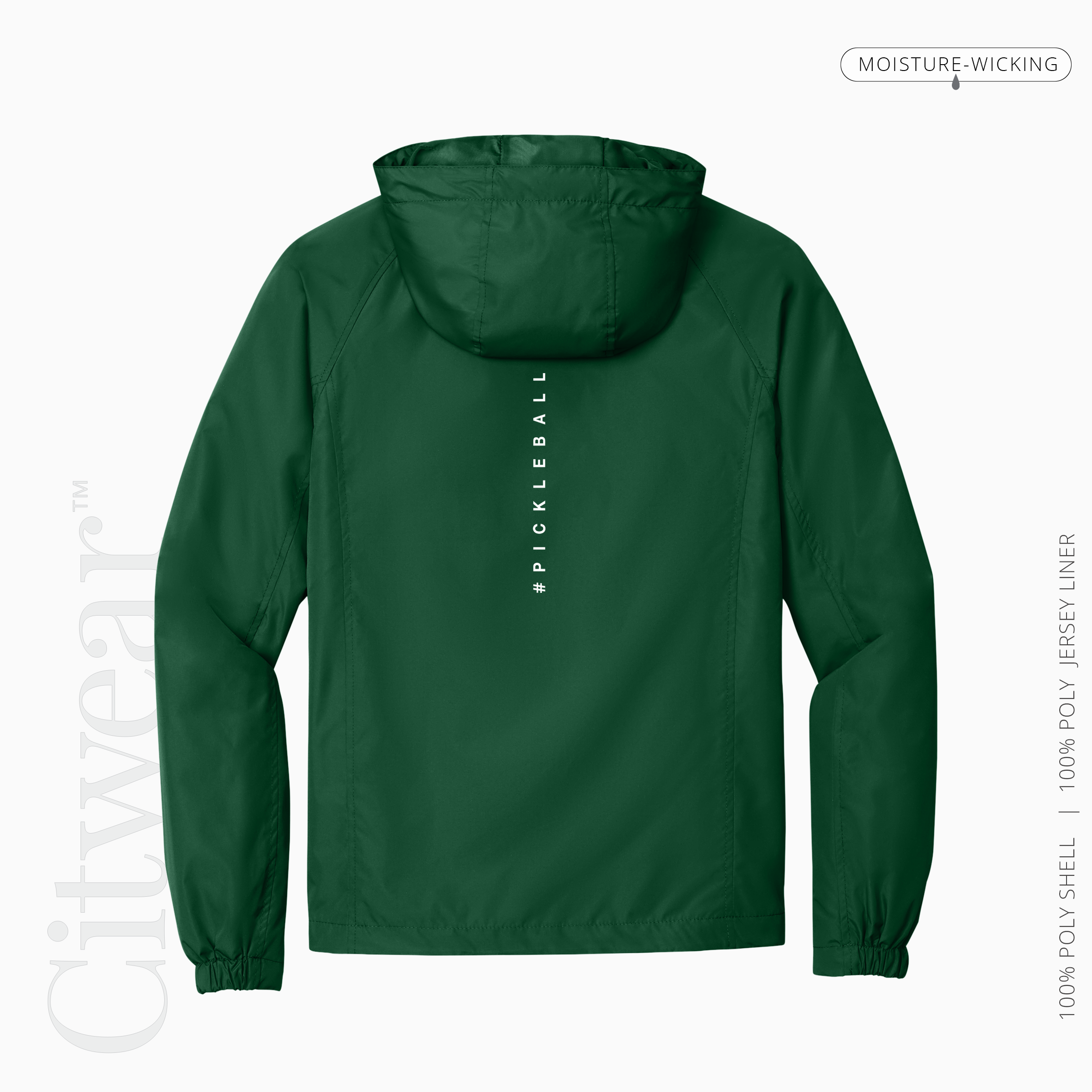 Men's Hooded Raglan Jacket-GVL