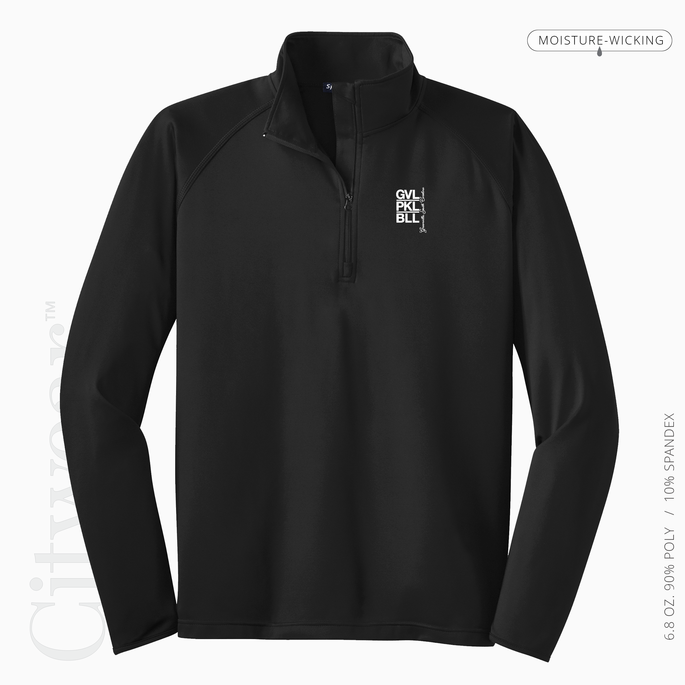 Men's Stretch Quarter-Zip Pullover-GVL