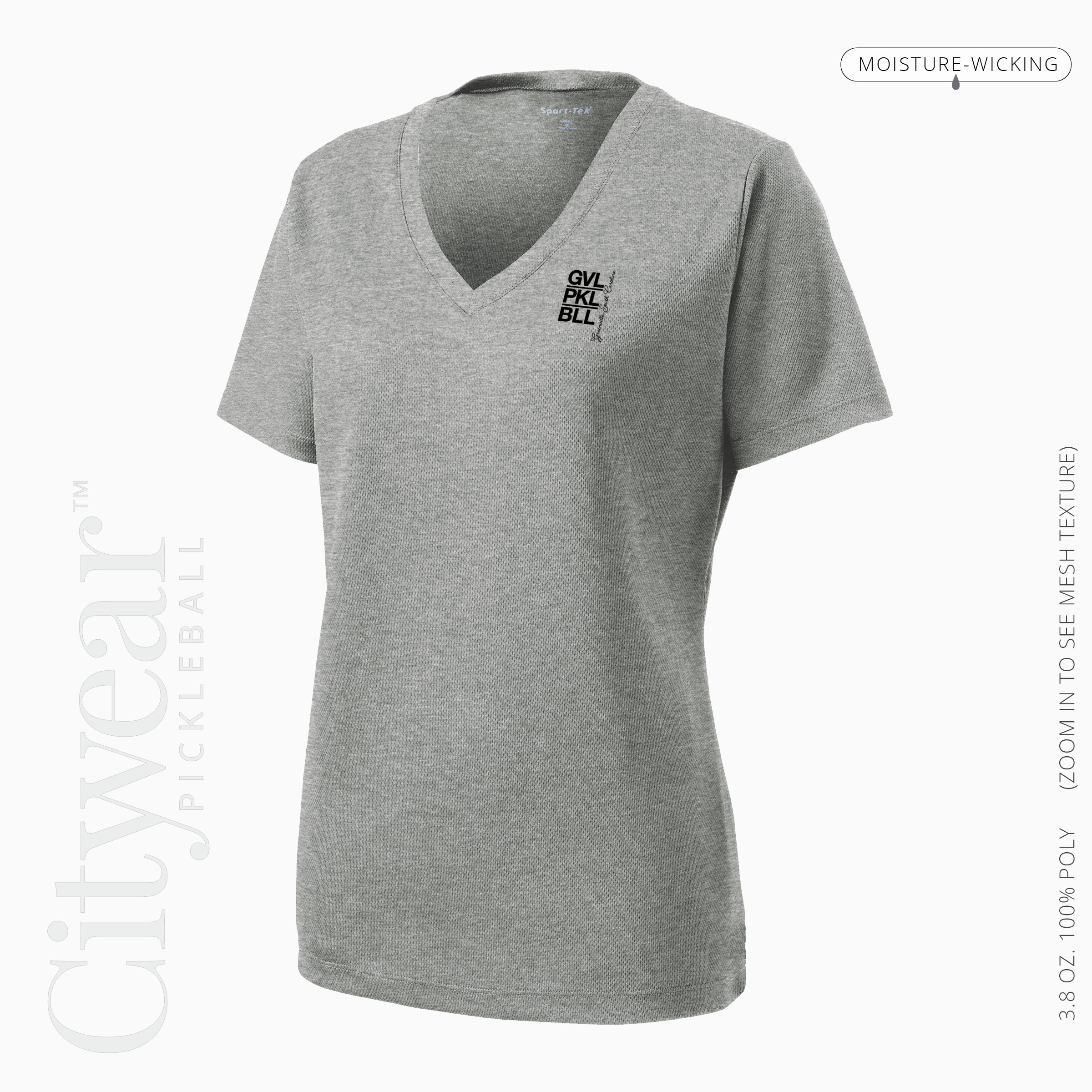 Women’s V-Neck T-Shirt-GVL