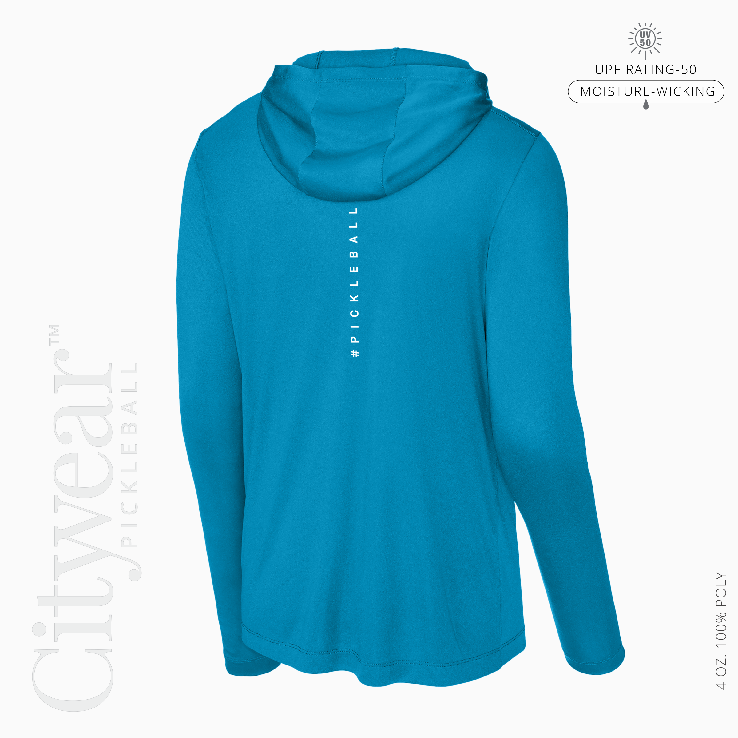 Men's UV Long Sleeve (Medallion) Hoodie-GVL