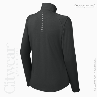 Women's Stretch Quarter-Zip Pullover-GVL