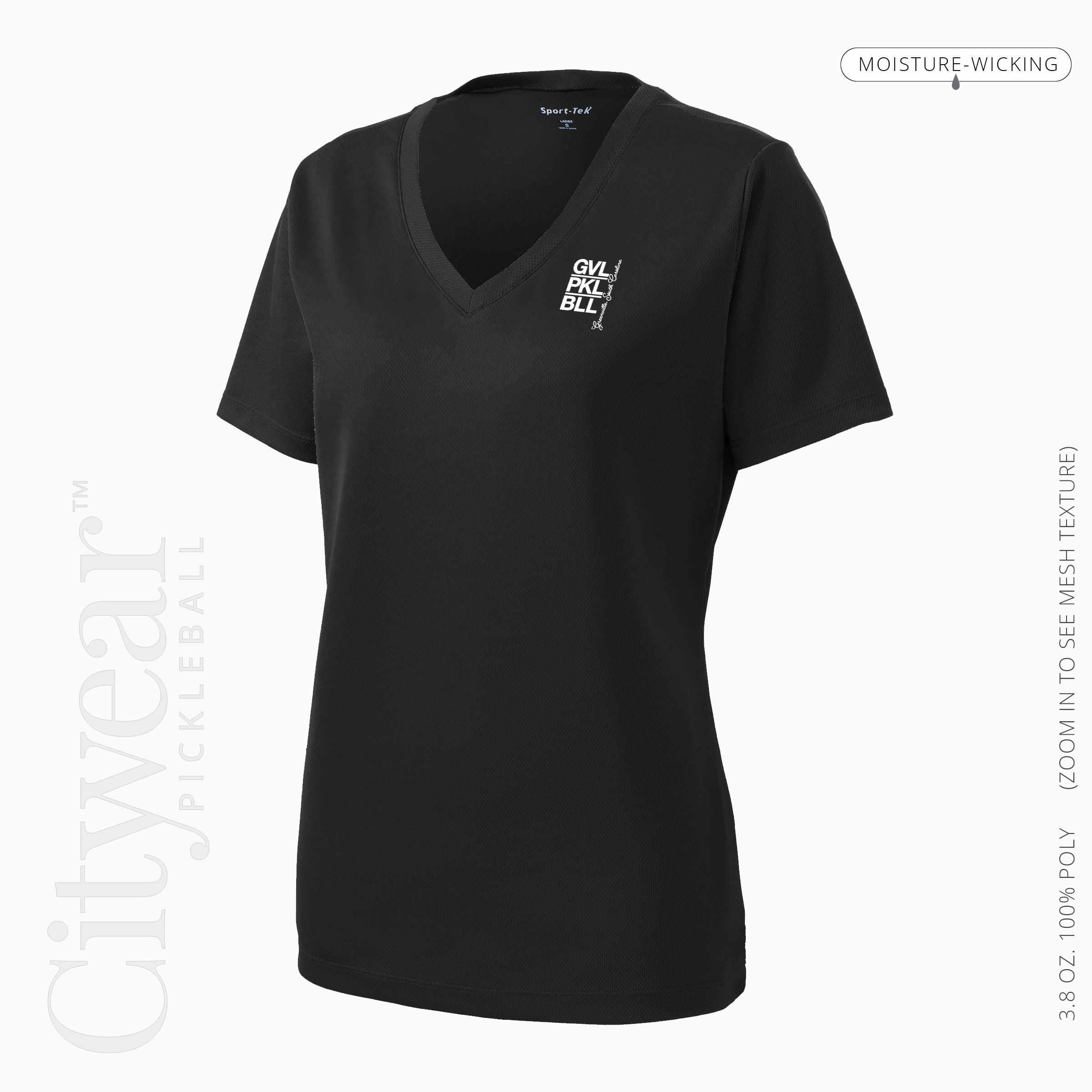 Women’s V-Neck T-Shirt-GVL