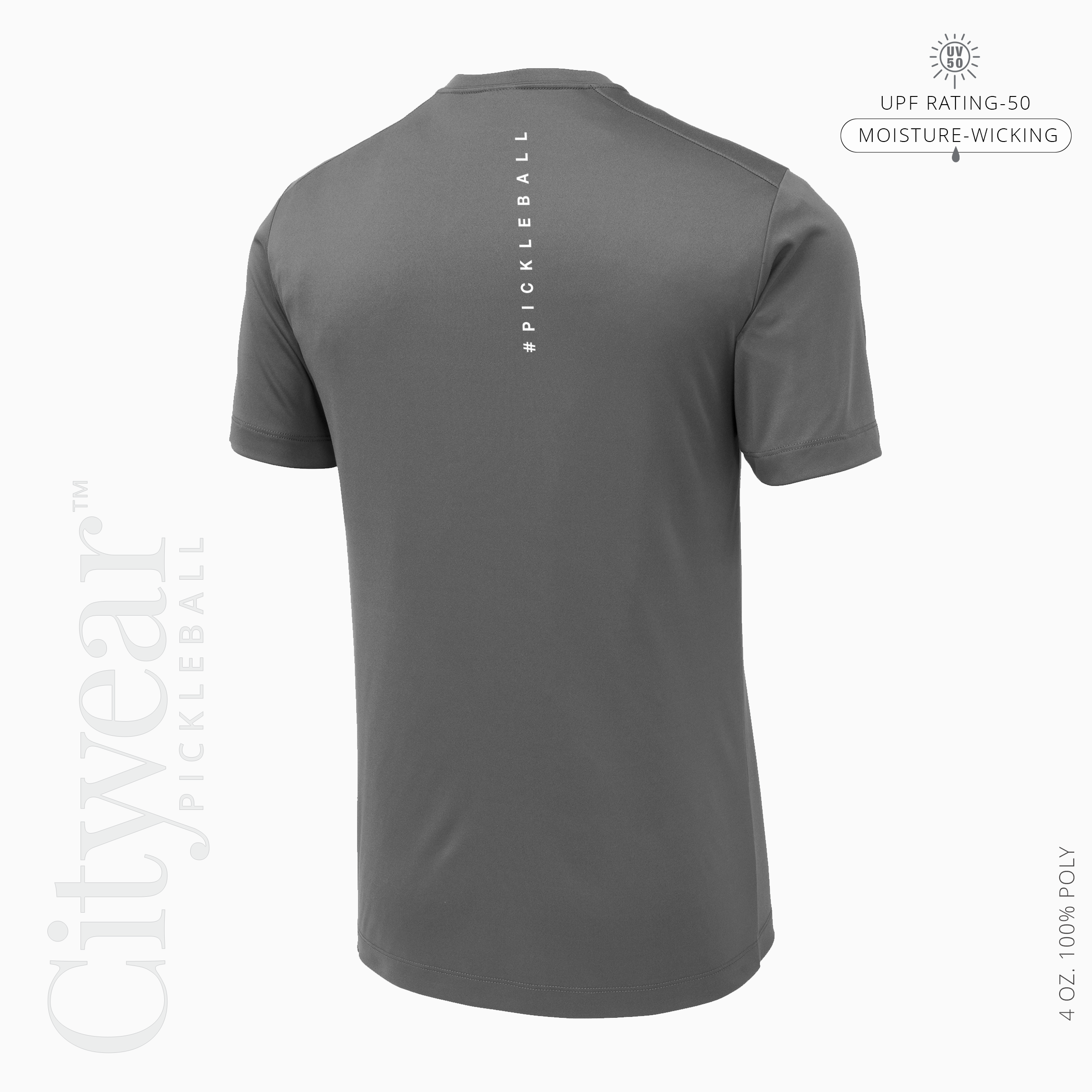 Men's UV Crewneck (Medallion) T-Shirt-GVL