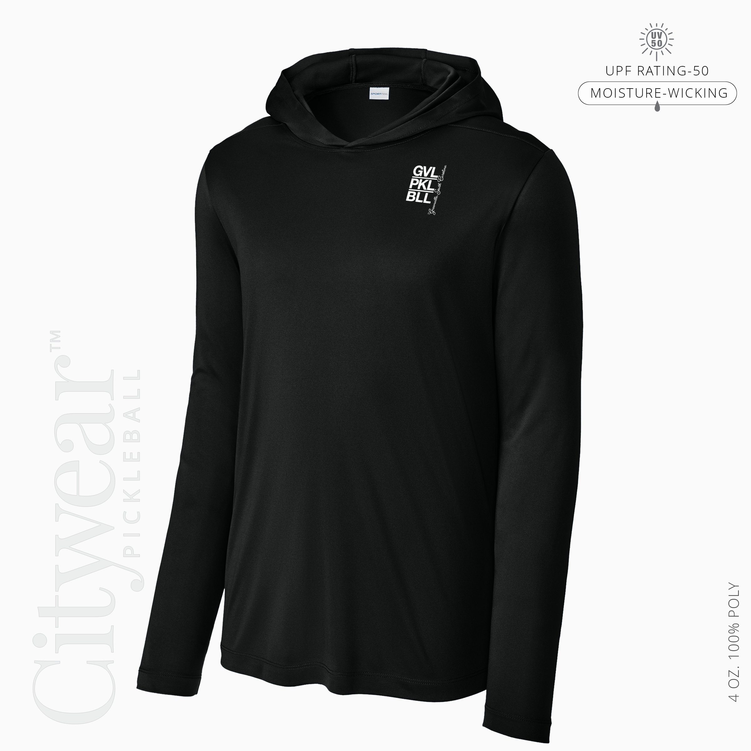 Men's UV Long Sleeve (Medallion) Hoodie-GVL