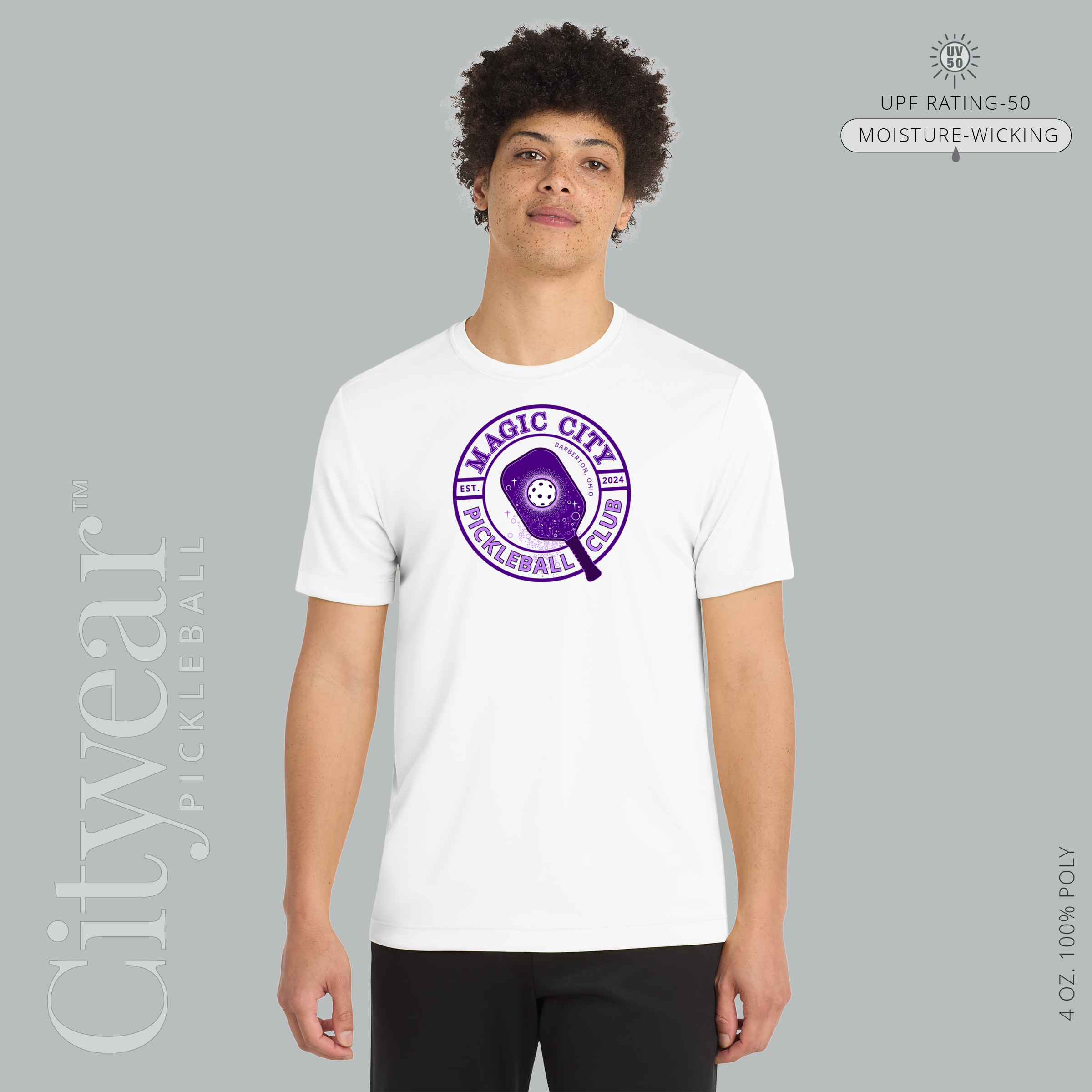 Men's UV Crewneck T-Shirt-MCPC