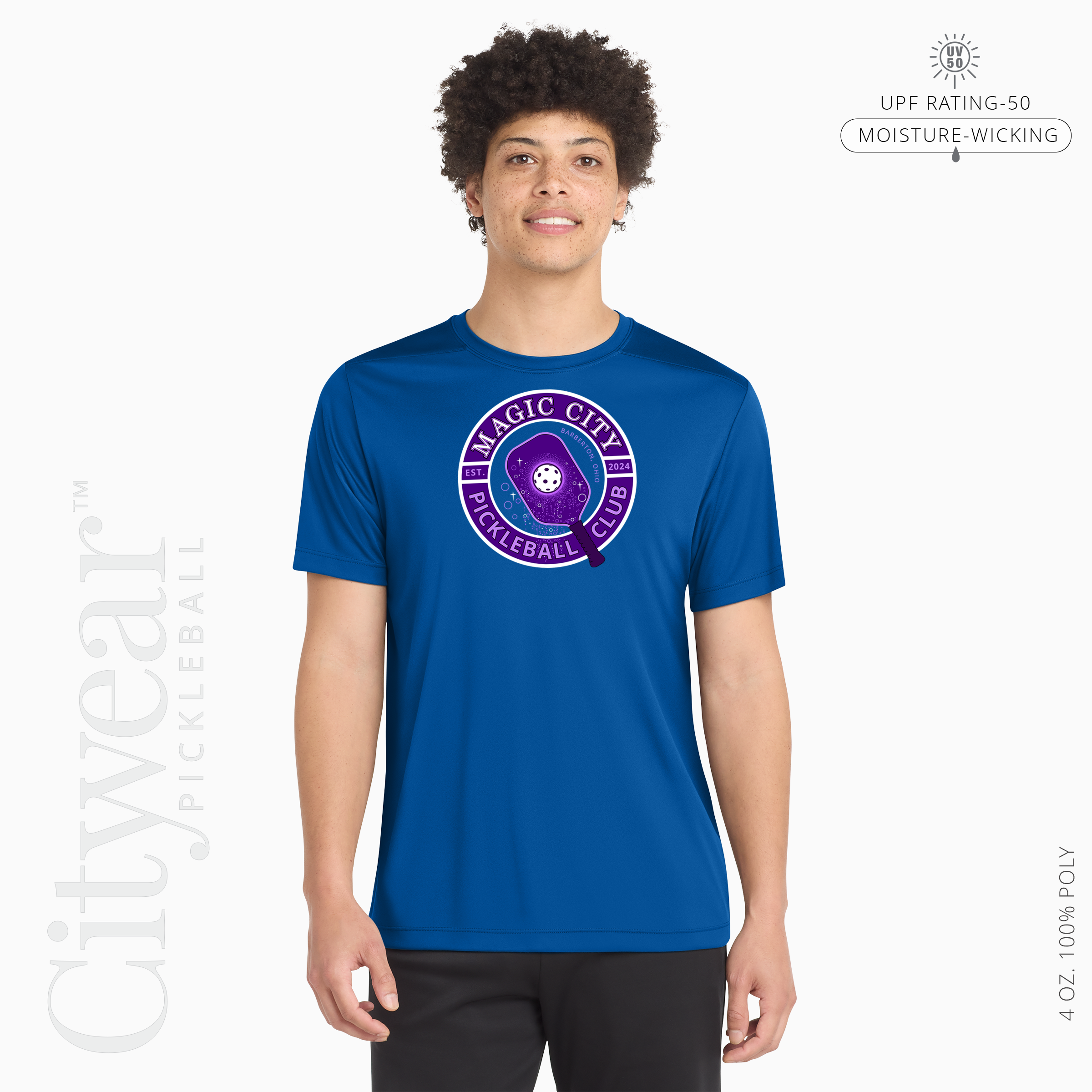 Men's UV Crewneck T-Shirt-MCPC