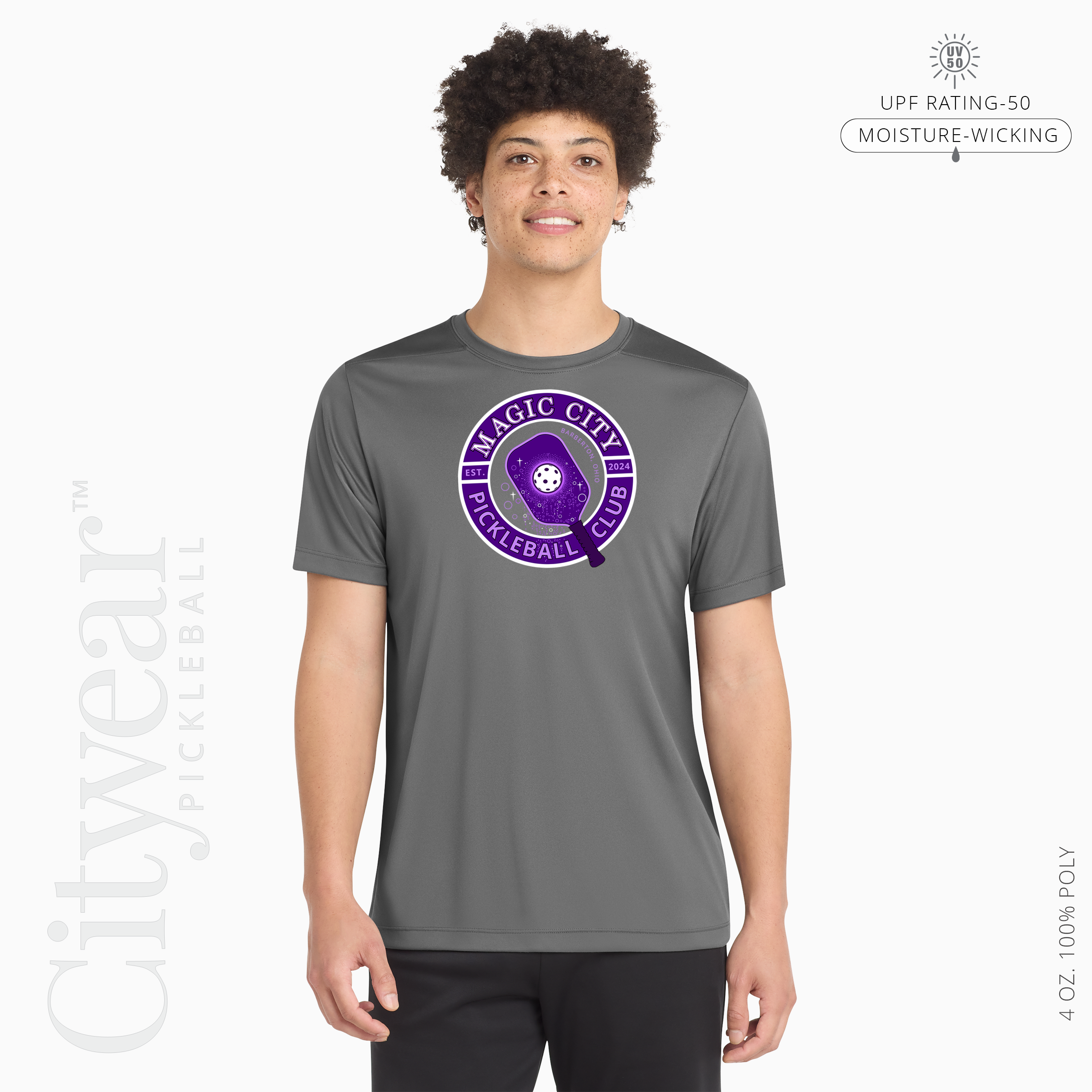 Men's UV Crewneck T-Shirt-MCPC