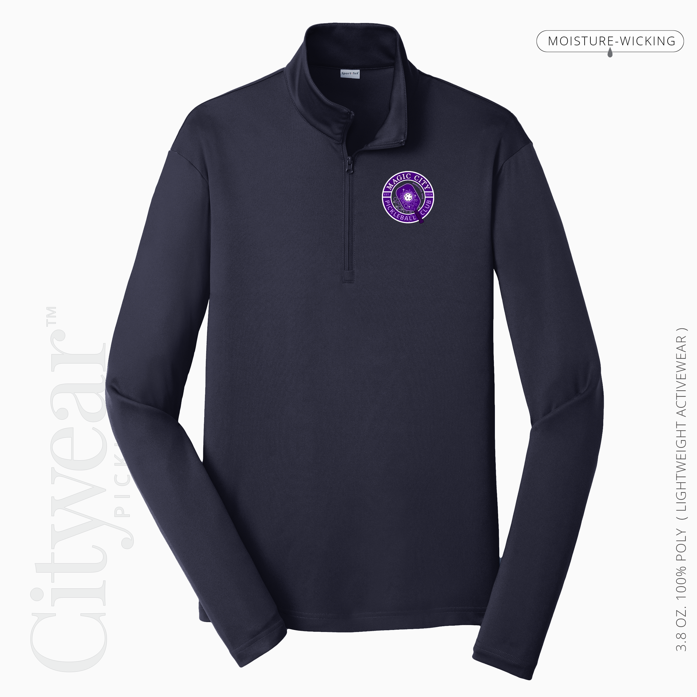 Men's Quarter-Zip Pullover-MCPC