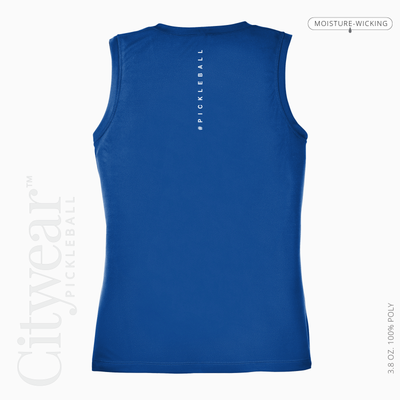 Women's V-Neck Sleeveless T-Shirt-MCPC