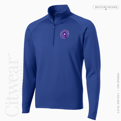 Men's Stretch Quarter-Zip Pullover-MCPC
