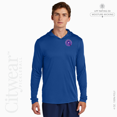 Men's UV Long Sleeve (Medallion) Hoodie-MCPC