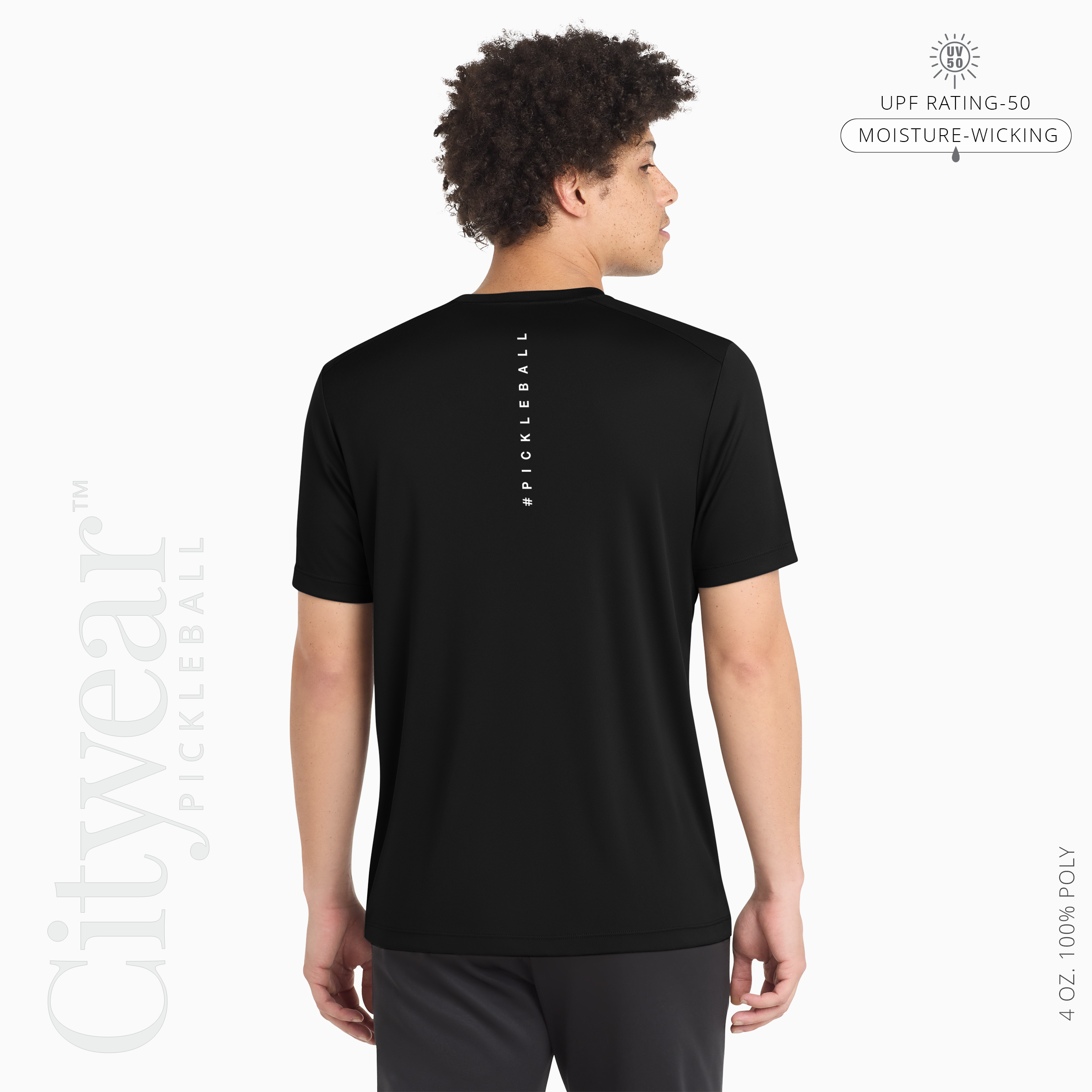 Men's UV Crewneck (Medallion) T-Shirt-MCPC