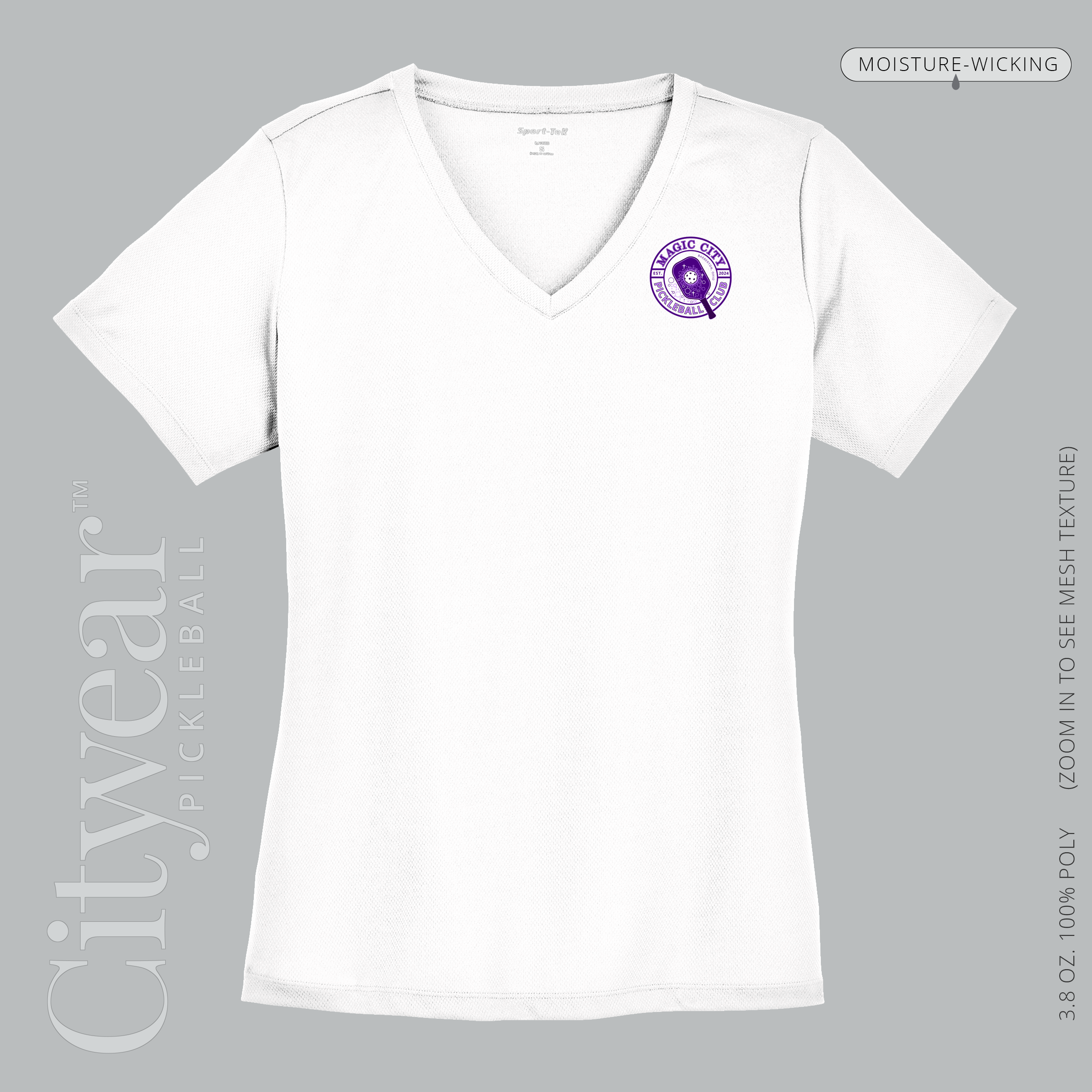 Women’s V-Neck T-Shirt-MCPC