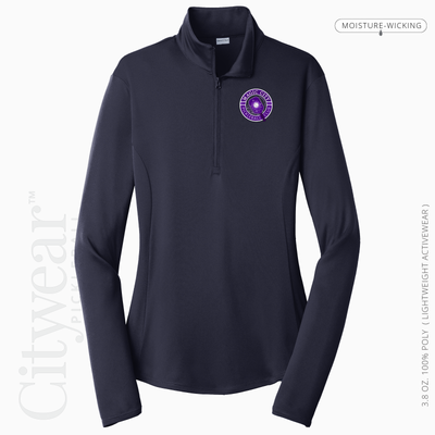 Women's Quarter-Zip Pullover-MCPC