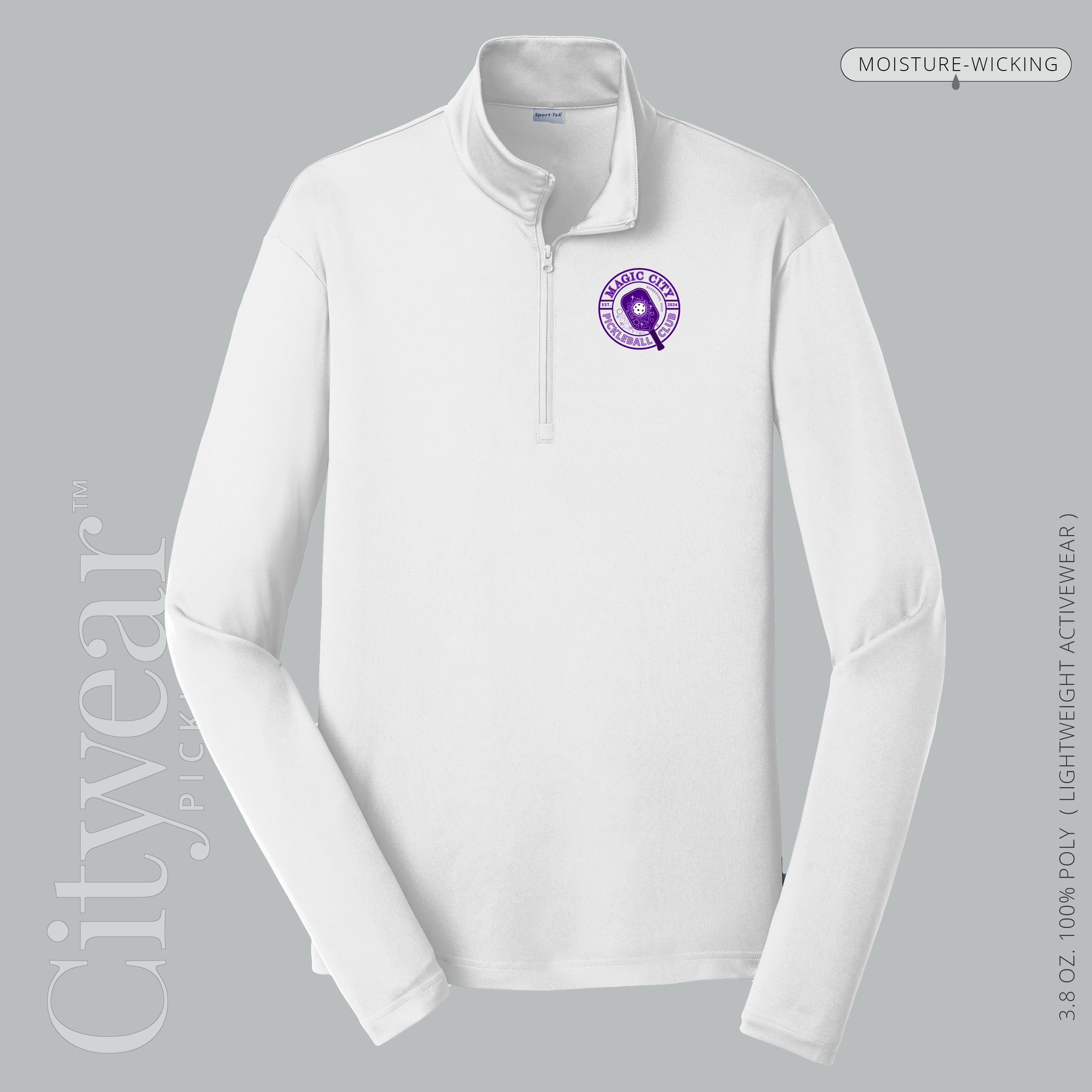 Men's Quarter-Zip Pullover-MCPC