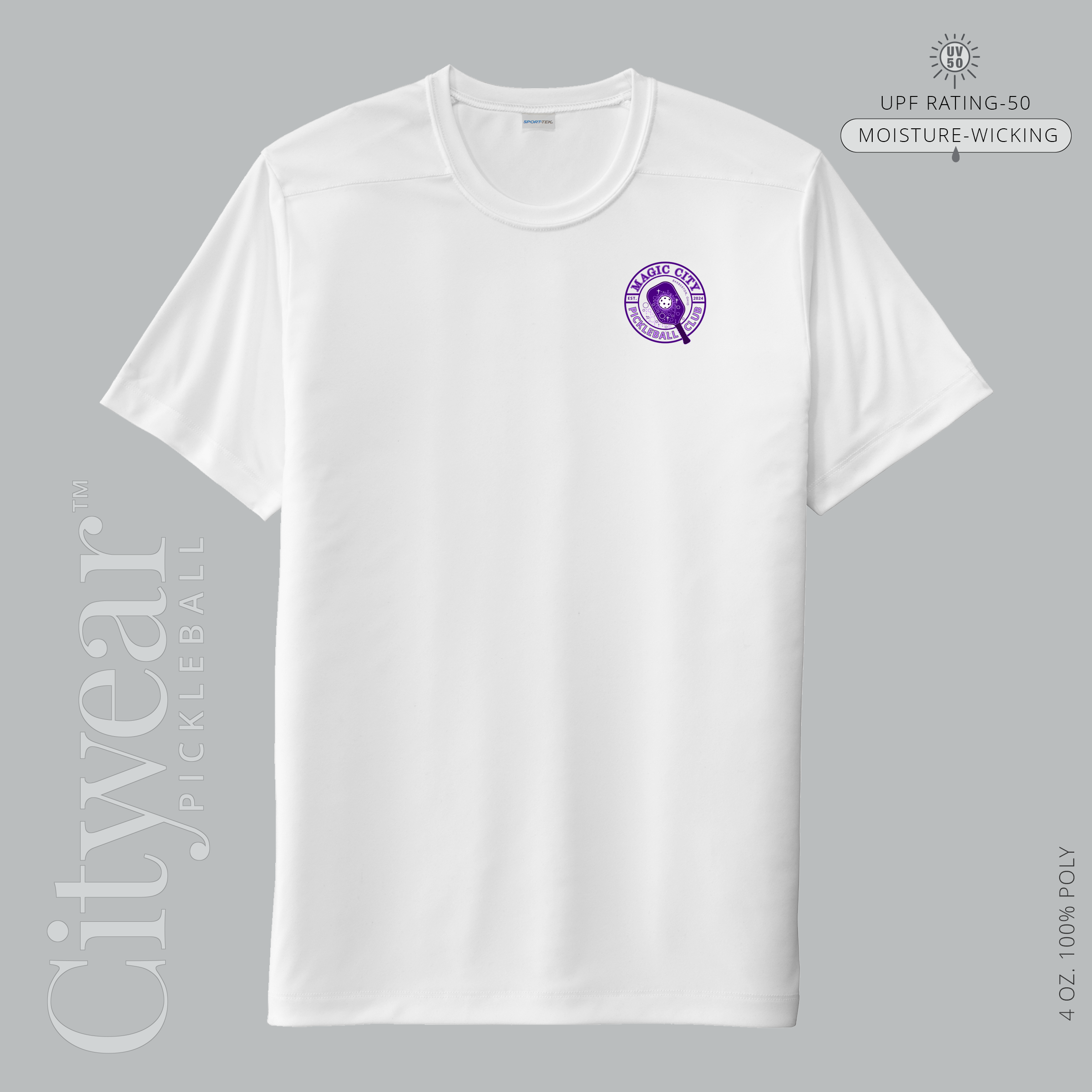 Men's UV Crewneck (Medallion) T-Shirt-MCPC