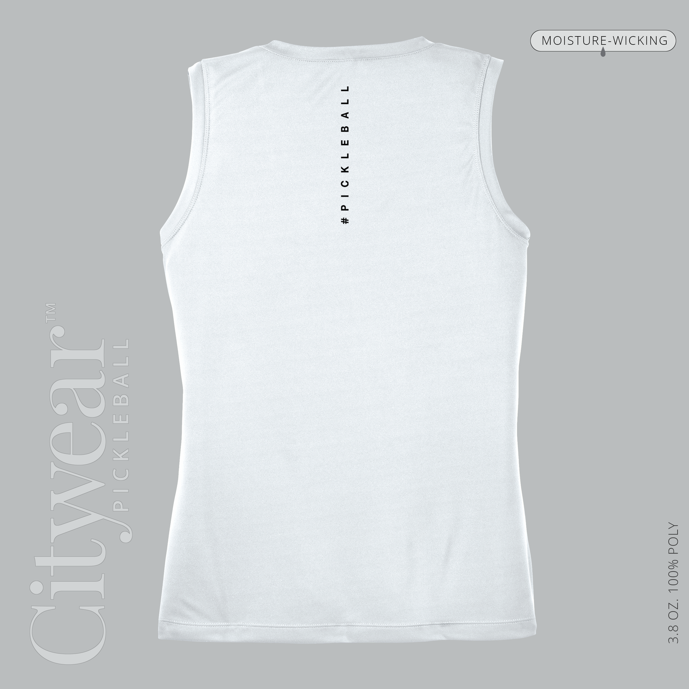 Women's V-Neck Sleeveless T-Shirt-MCPC