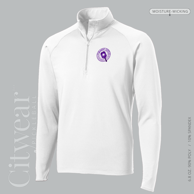 Men's Stretch Quarter-Zip Pullover-MCPC