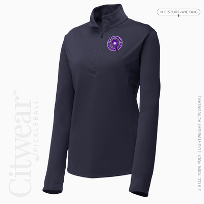 Women's Quarter-Zip Pullover-MCPC
