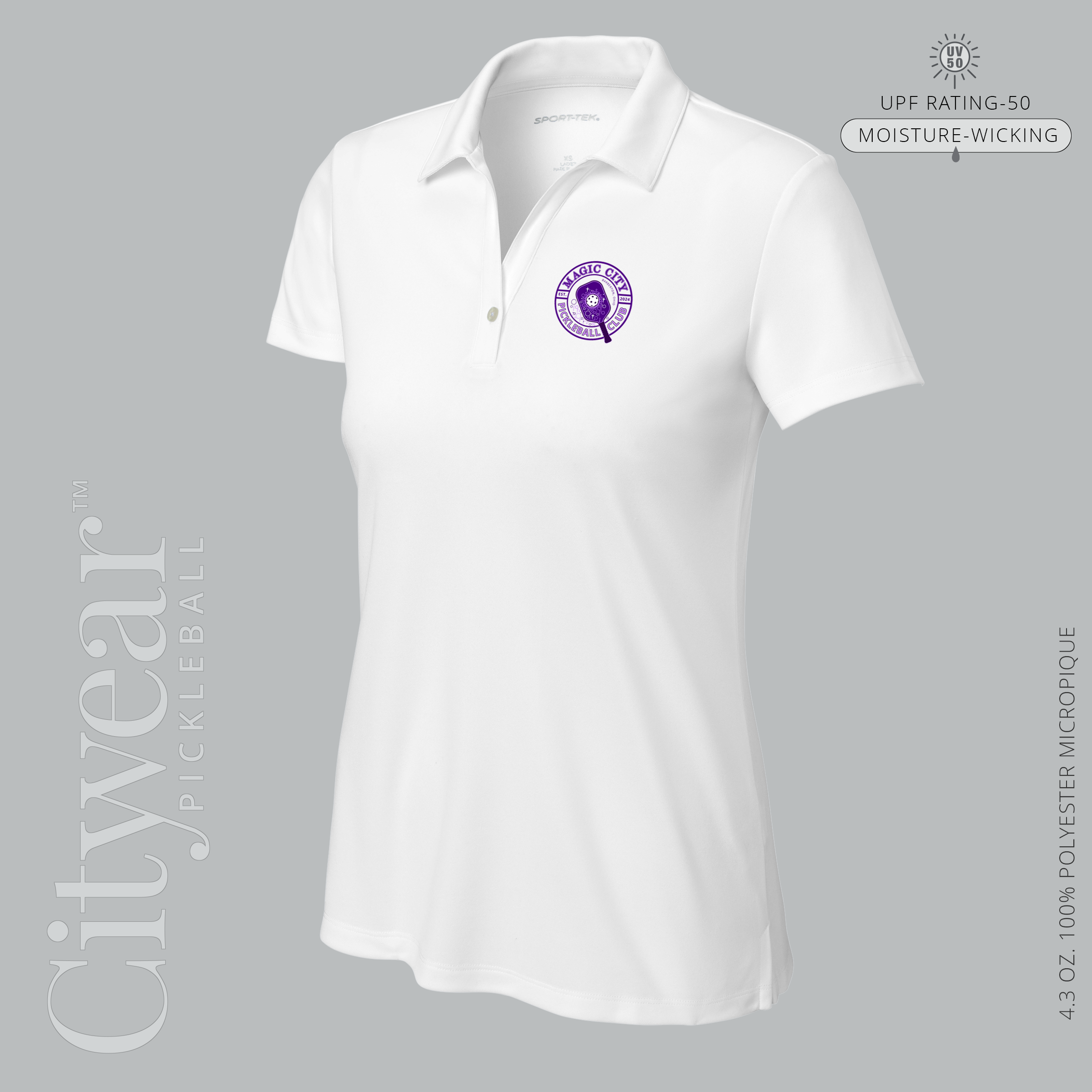 Women's UV Micropique Polo-MCPC
