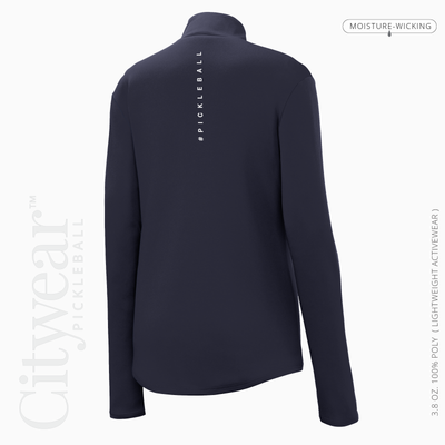 Women's Quarter-Zip Pullover-MCPC